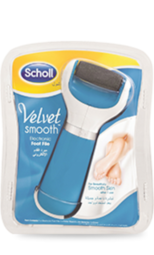 Scholl Velvet Soft Electronic Foot File - BUY ONE GET ONE FREE!